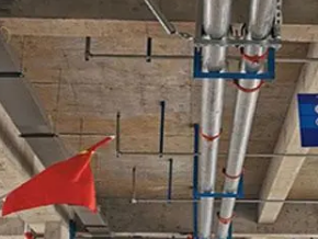嘉黎管廊支架的安装方法